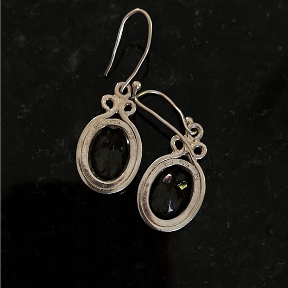 Rare and beautiful Green Amethyst, necklace, and earring set - Picture 8 of 11